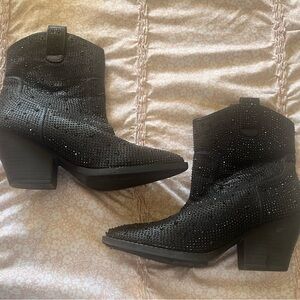 Western Rhinestone Boots